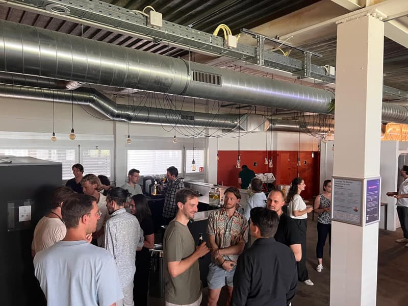 Founders connecting